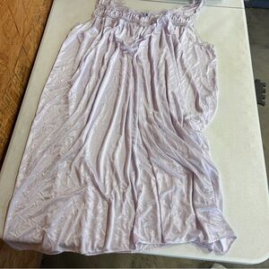 Vintage Lati Fashion Intimates Elegant Lavender Nightgown - Size XXL